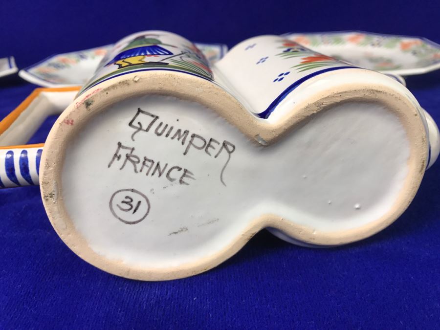Quimper France Pottery Lot [Photo 9]