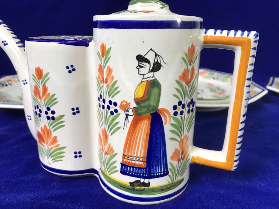 Quimper France Pottery Lot [Photo 3]