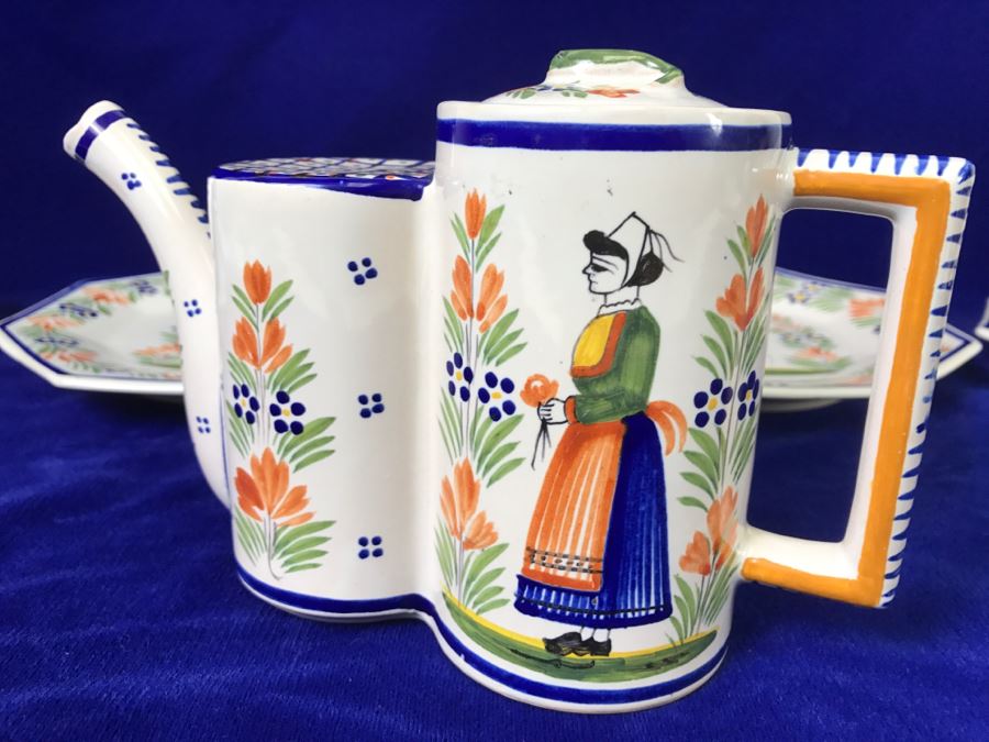 Quimper France Pottery Lot [Photo 2]