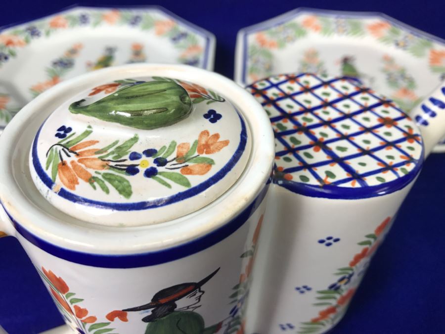 Quimper France Pottery Lot [Photo 7]