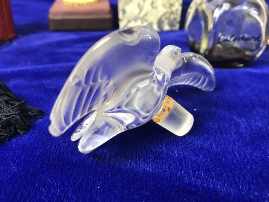 Large Collection Of Perfume Bottles Including Lalique Bottles [Photo 13]