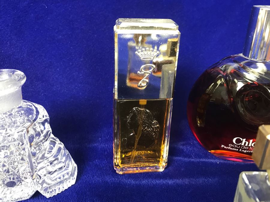 Large Collection Of Perfume Bottles Including Lalique Bottles [Photo 20]