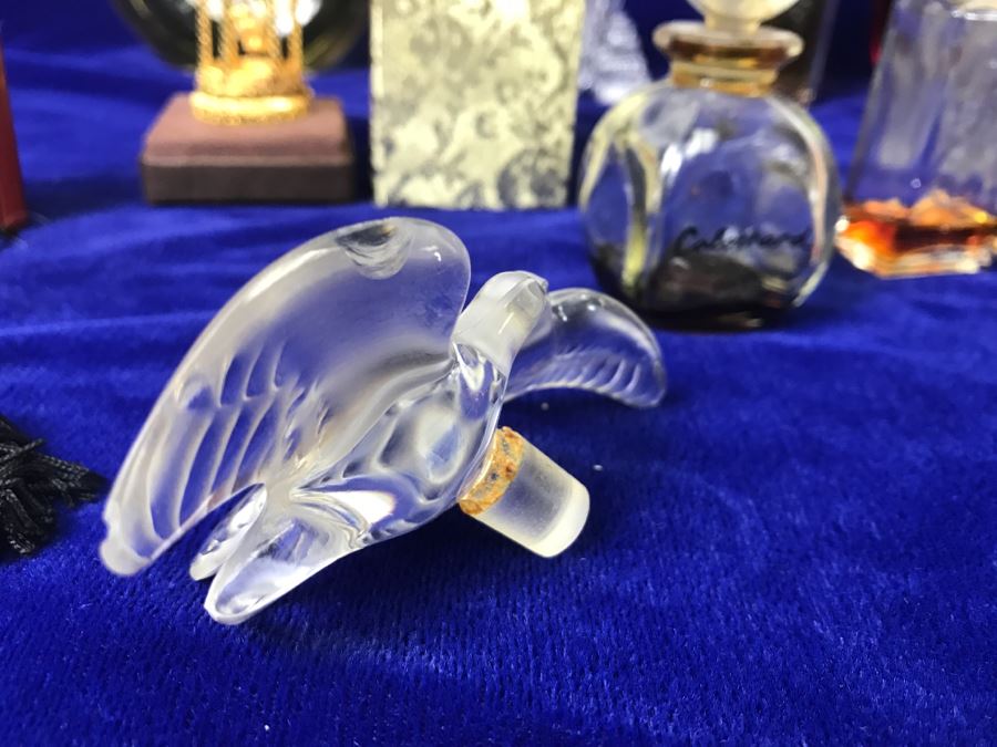 Large Collection Of Perfume Bottles Including Lalique Bottles [Photo 6]