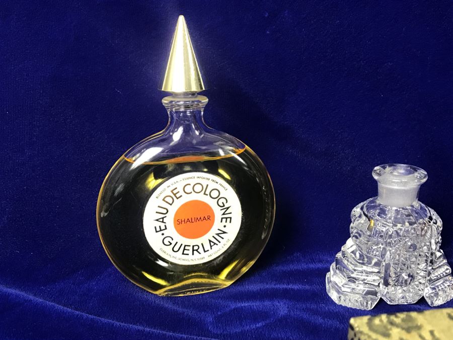 Large Collection Of Perfume Bottles Including Lalique Bottles [Photo 16]