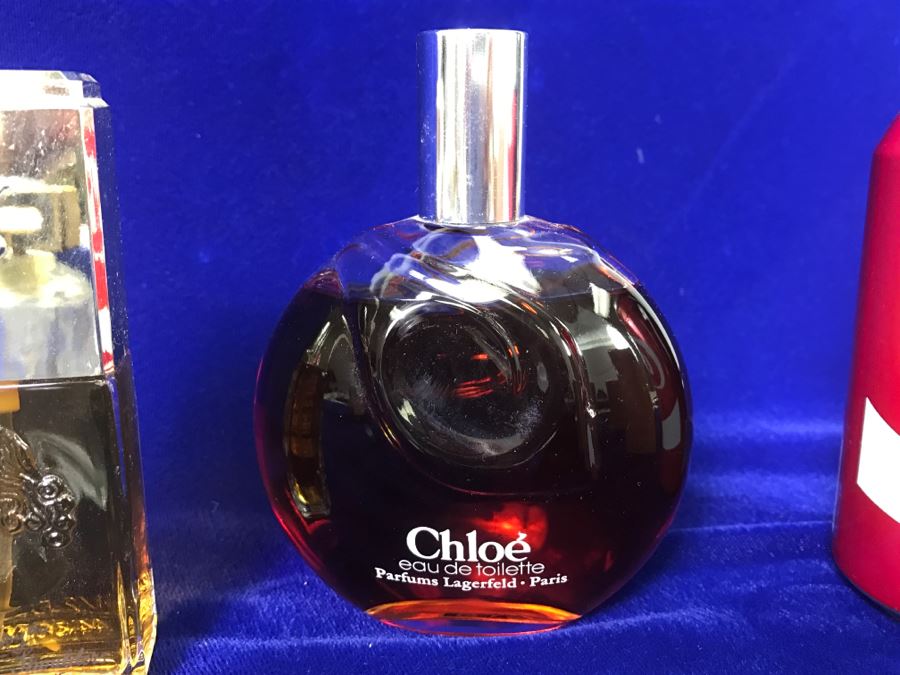 Large Collection Of Perfume Bottles Including Lalique Bottles [Photo 21]