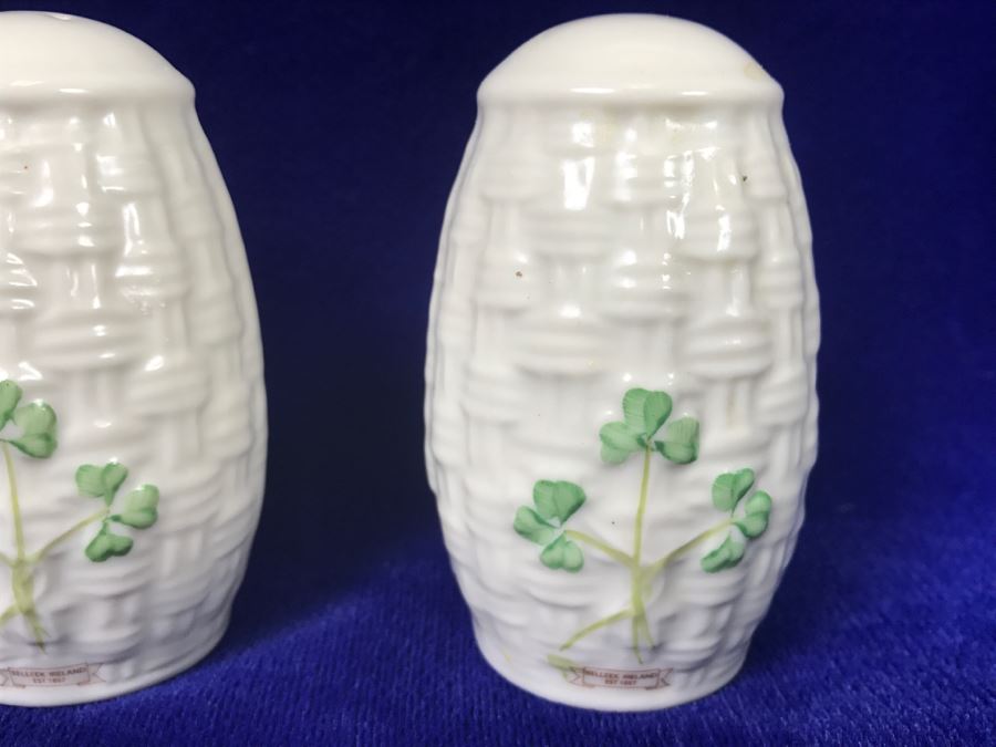Belleek Ireland Salt & Pepper Shakers [Photo 5]