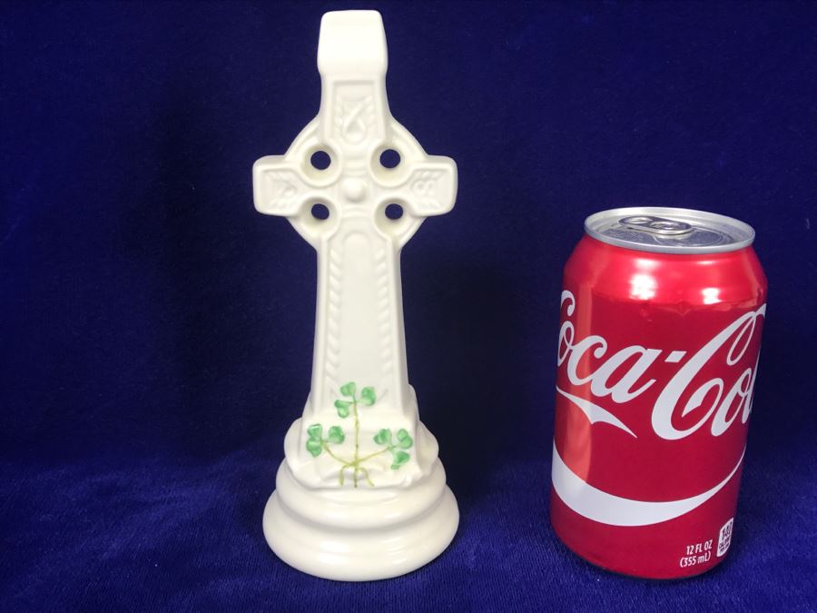 Belleek Ireland Standing Cross Figurine [Photo 3]