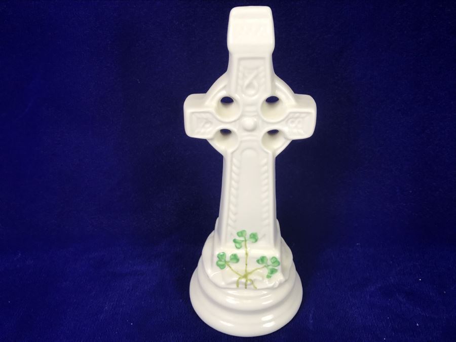 Belleek Ireland Standing Cross Figurine [Photo 7]
