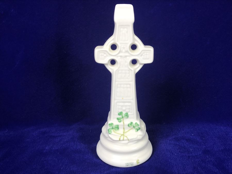 Belleek Ireland Standing Cross Figurine [Photo 8]