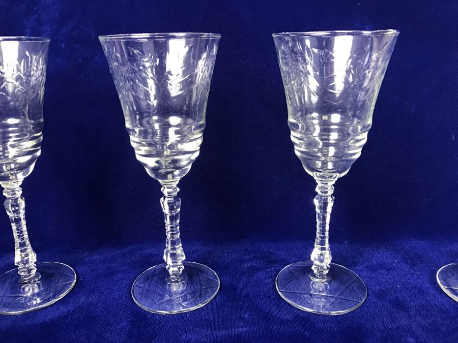 (8) Glass Stemware [Photo 11]
