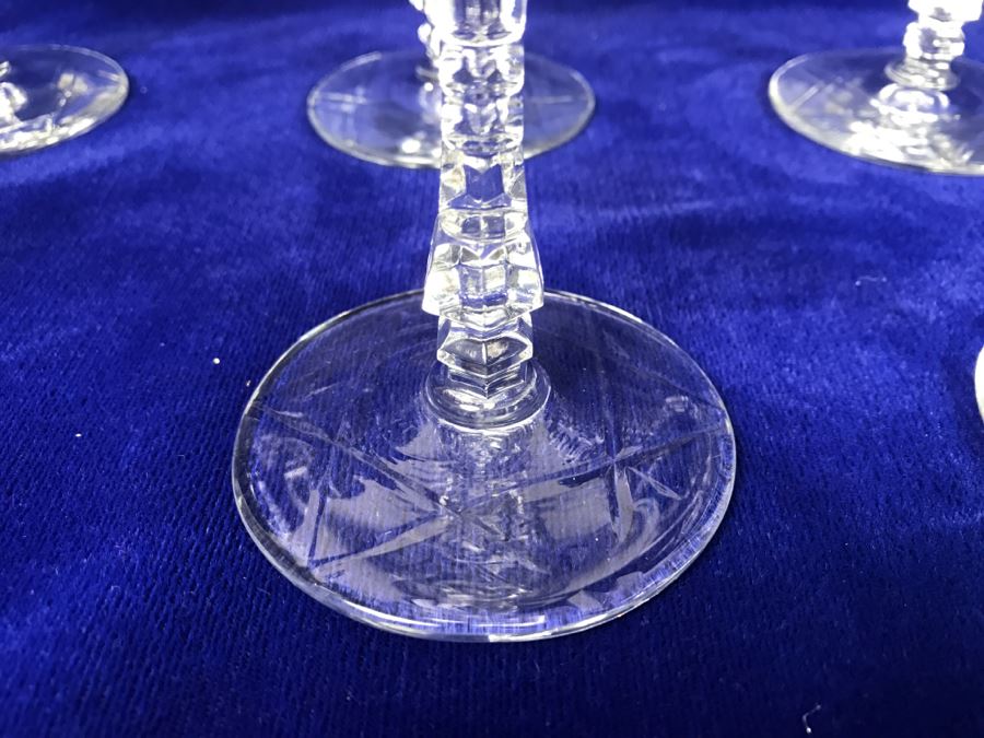 (8) Glass Stemware [Photo 7]