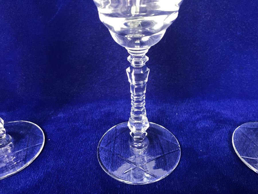 (8) Glass Stemware [Photo 16]