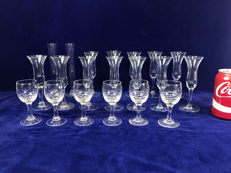 Collection Of Glass Stemware [Photo 1]