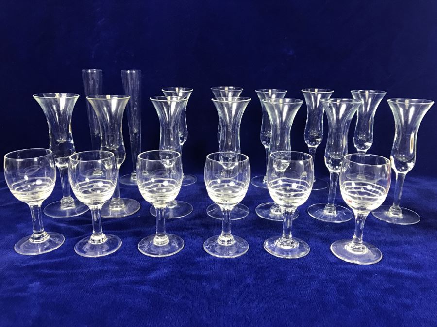 Collection Of Glass Stemware [Photo 2]