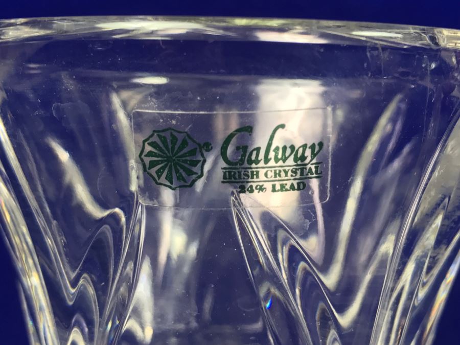 Galway Irish Crystal Vase [Photo 2]