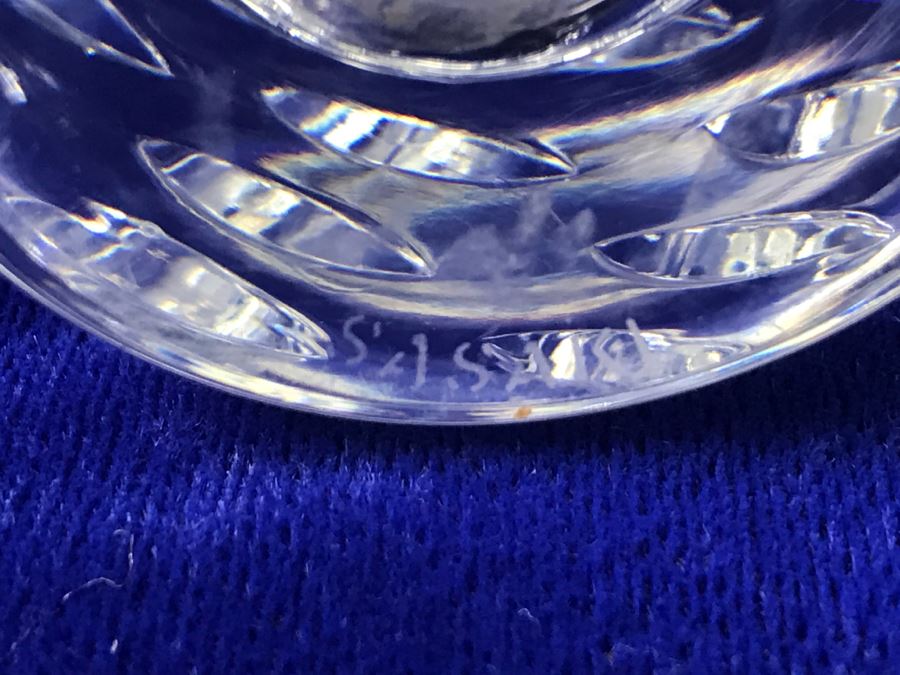 Stunning SASAKI Large Heavy Cut Crystal Vase [Photo 10]