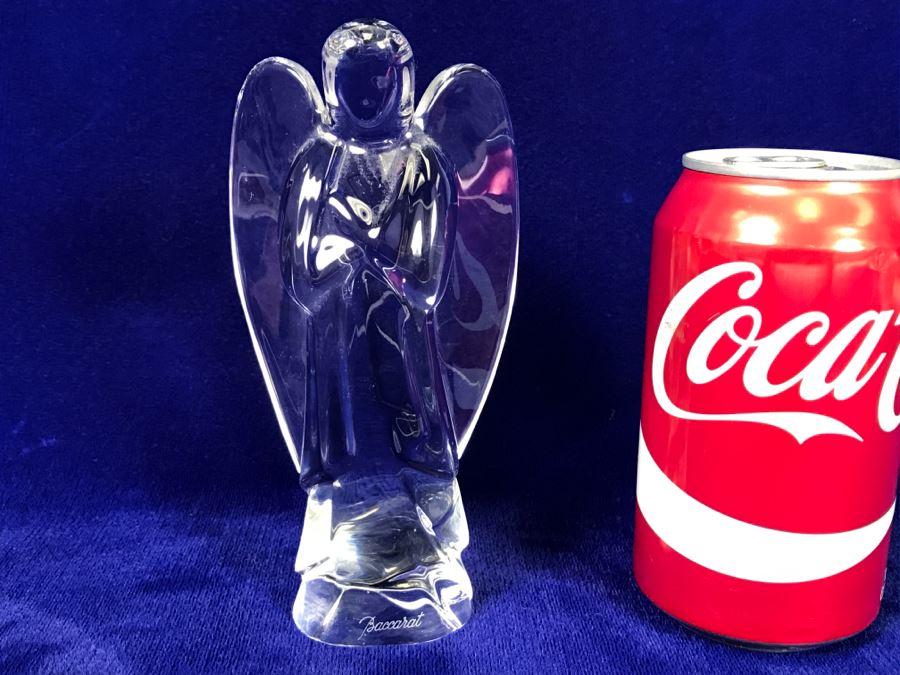 Baccarat Crystal Angel Figurine [Photo 1]