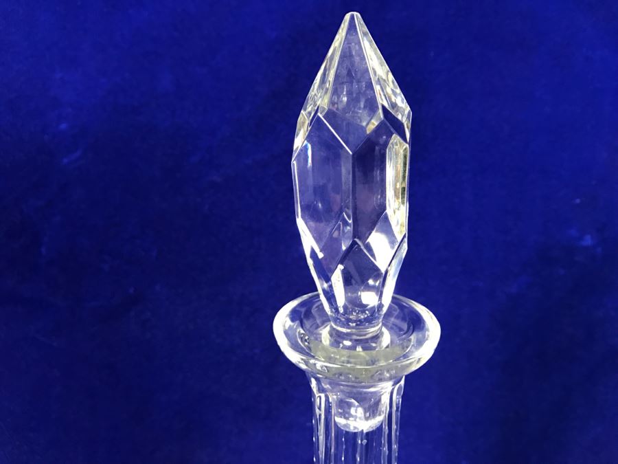 Cut Crystal Decanter With Stopper [Photo 6]