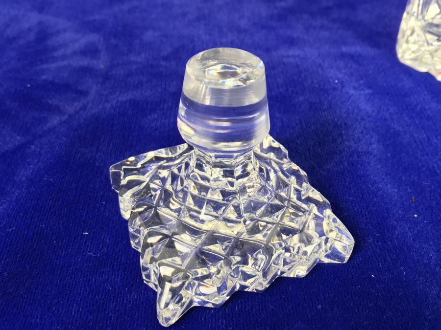 Cut Crystal Signed Decanter With Stopper By Celtic Crystal [Photo 10]