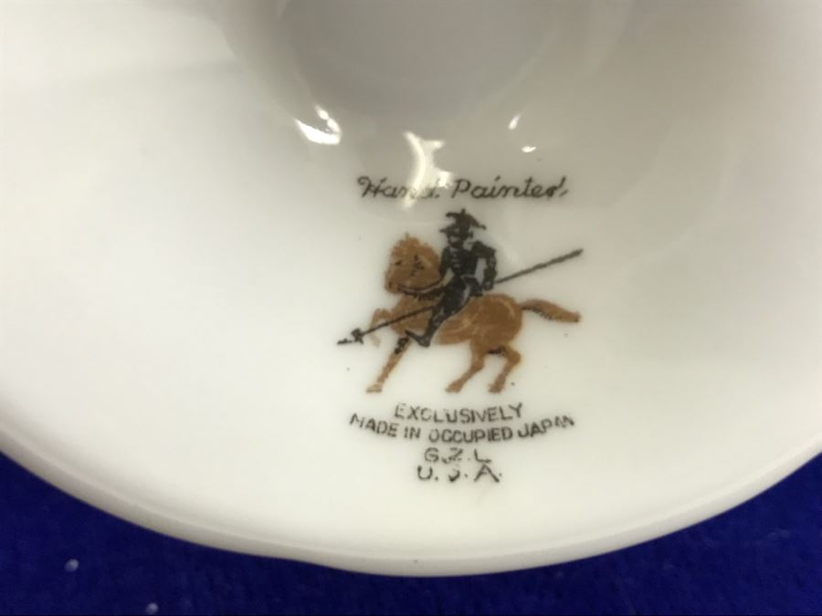 Bone China Set By Hammersley 'Victorian Violets' Made In England Plus Piece Of China In Same Pattern Made In Occupied Japan [Photo 24]