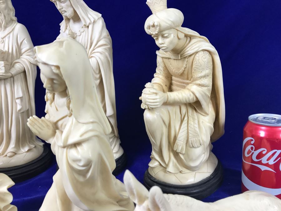 Set Of Large Nativity Scene Figurines By Bianchi G. Ruggeri Made In Italy [Photo 16]