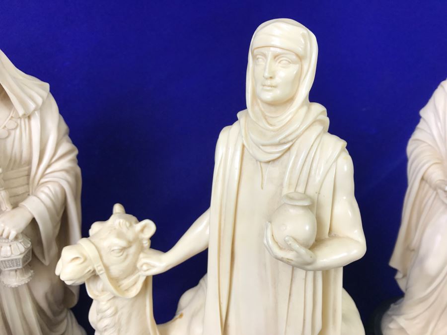 Set Of Large Nativity Scene Figurines By Bianchi G. Ruggeri Made In Italy [Photo 6]