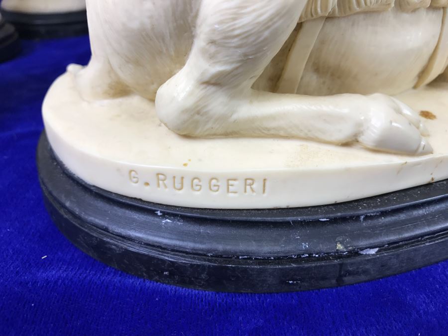 Set Of Large Nativity Scene Figurines By Bianchi G. Ruggeri Made In Italy [Photo 2]