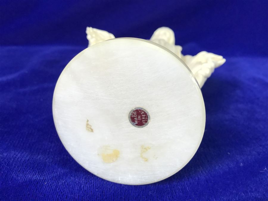 A. Giannelli Signed Virgin Mary Statue/Figurine Made In Italy Marble Base [Photo 10]