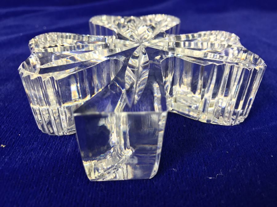 Waterford Crystal Shamrock 3 Leaf Clover [Photo 6]