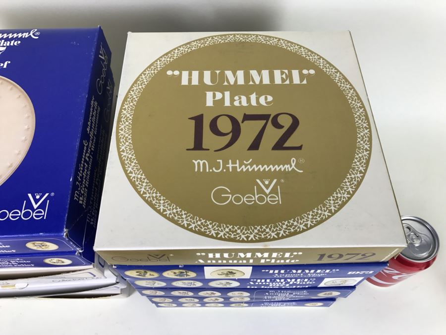 (13) Collection Of M.J. Hummel Plates From 1971-1985 In Original Boxes [Photo 6]