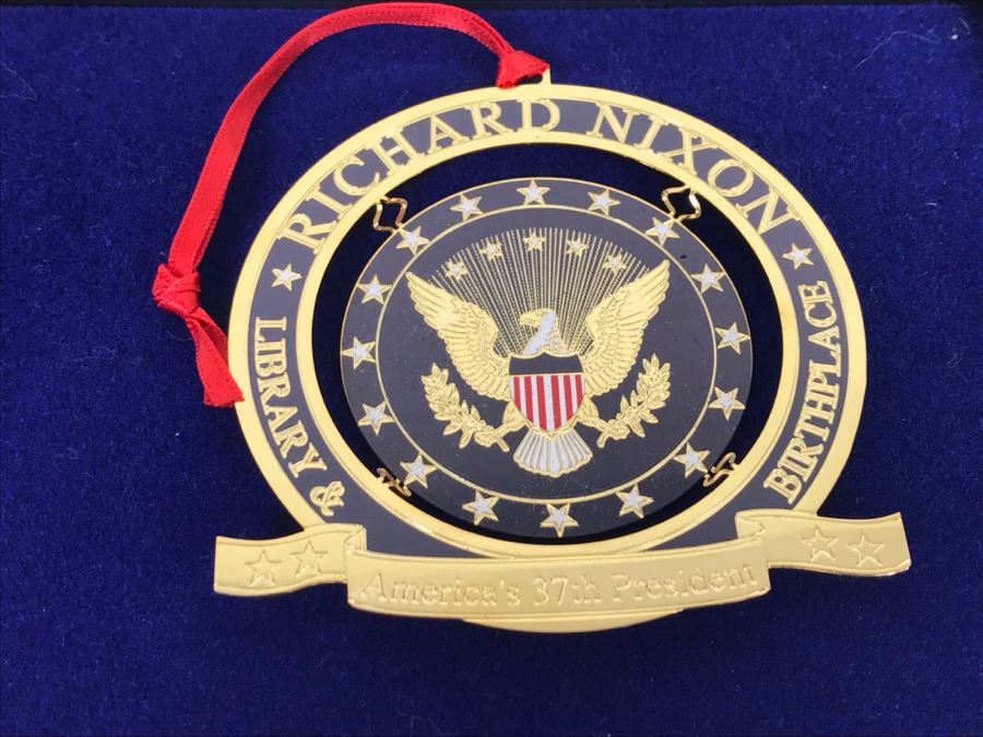 Huge Collection Of Collectible Ornaments Mainly The White House Historical Association Plus Hand Painted Hotel Del Coronado Ornament By Debby Reeves [Photo 20]