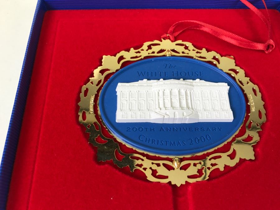 Huge Collection Of Collectible Ornaments Mainly The White House Historical Association Plus Hand Painted Hotel Del Coronado Ornament By Debby Reeves [Photo 28]