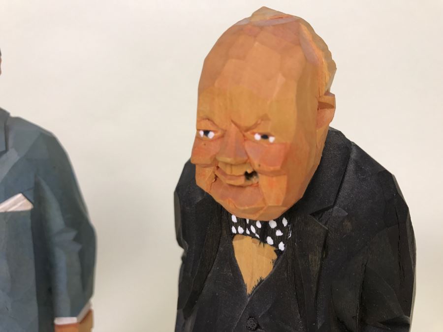 Carved Wooden Political Figures Statues Made In Germany [Photo 14]