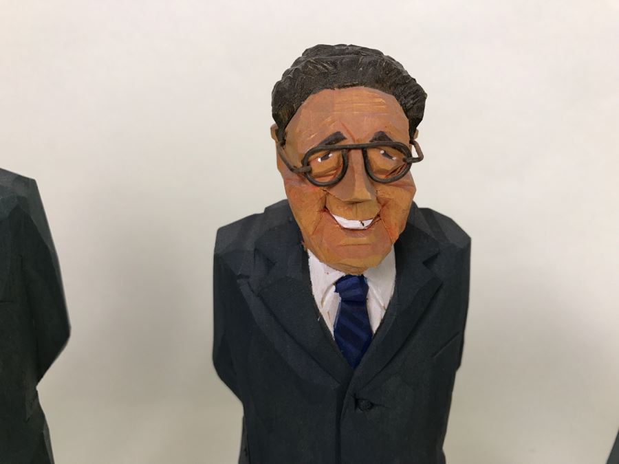 Carved Wooden Political Figures Statues Made In Germany [Photo 11]