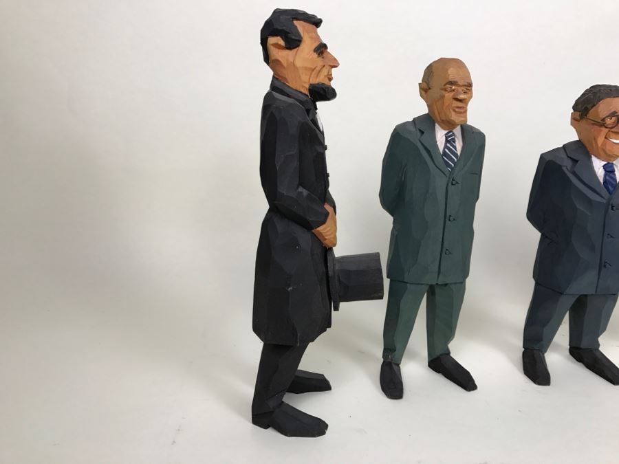 Carved Wooden Political Figures Statues Made In Germany [Photo 15]