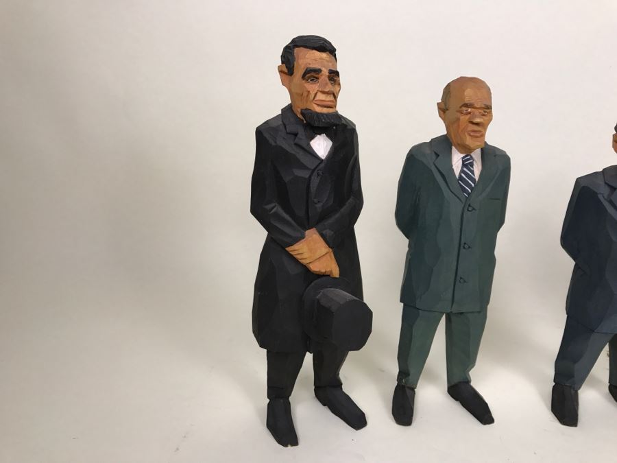 Carved Wooden Political Figures Statues Made In Germany [Photo 6]