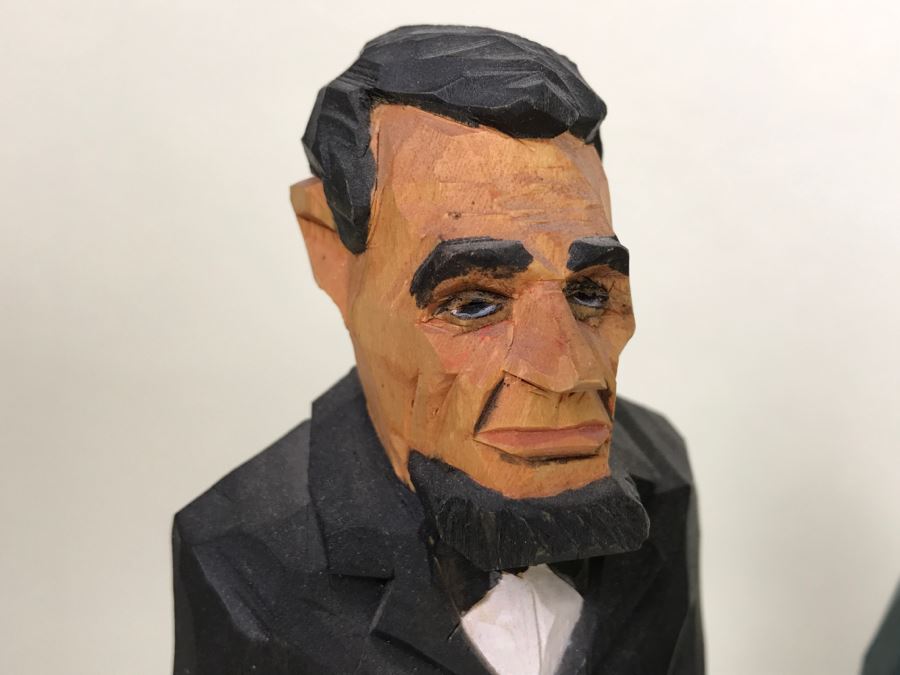 Carved Wooden Political Figures Statues Made In Germany [Photo 7]