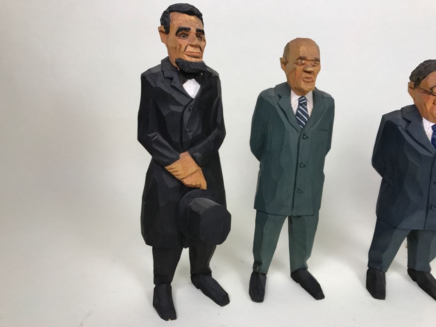 Carved Wooden Political Figures Statues Made In Germany [Photo 8]