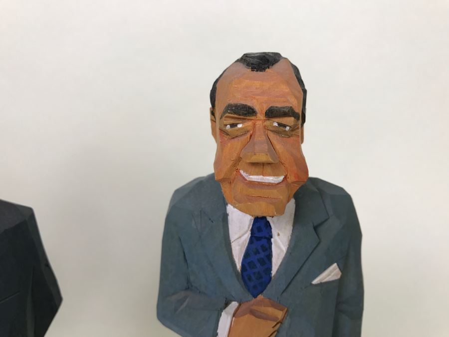 Carved Wooden Political Figures Statues Made In Germany [Photo 12]