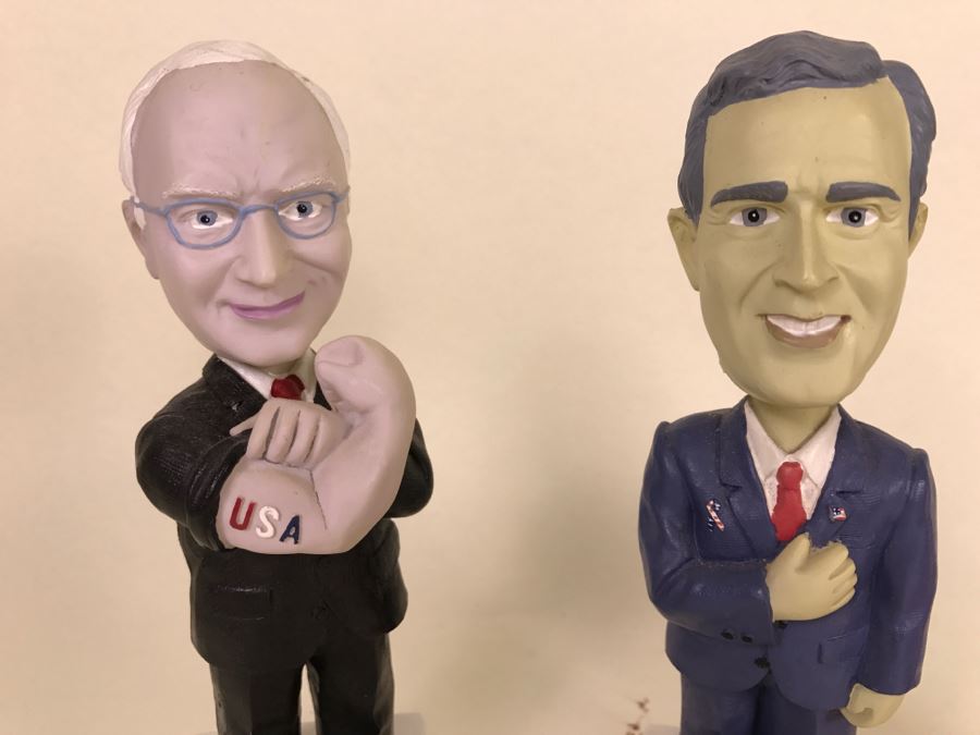 Political Bobbleheads 2004 George W. Bush And Dick Cheney [Photo 3]
