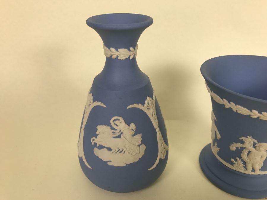 (2) Blue And White Wedgwood Made In England [Photo 5]