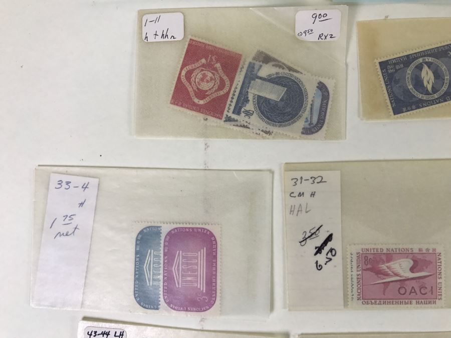 Large Mint Stamp Collection Mainly United Nations Stamps [Photo 15]