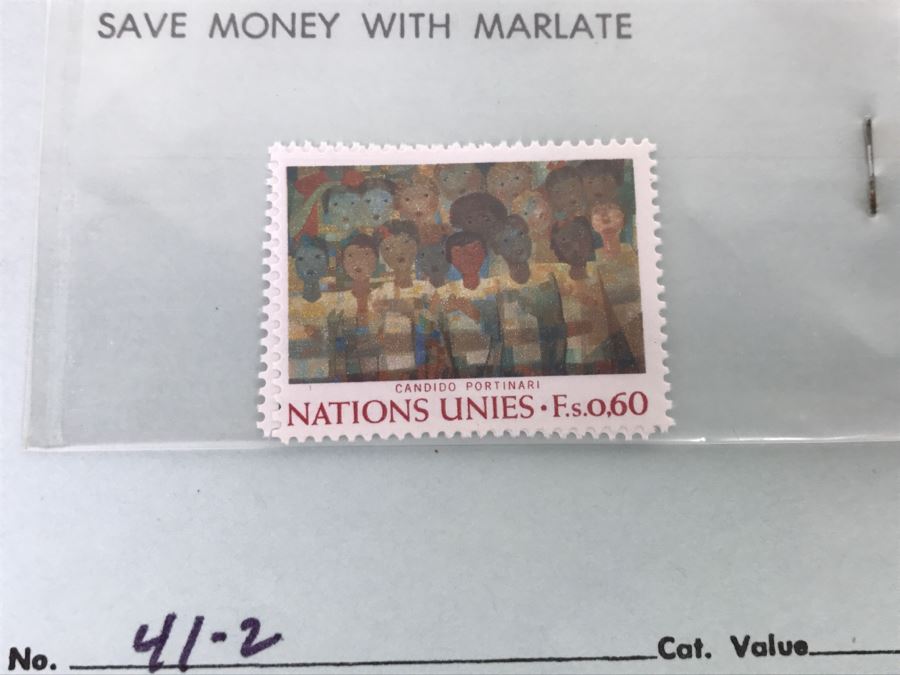Large Mint Stamp Collection Mainly United Nations Stamps [Photo 26]