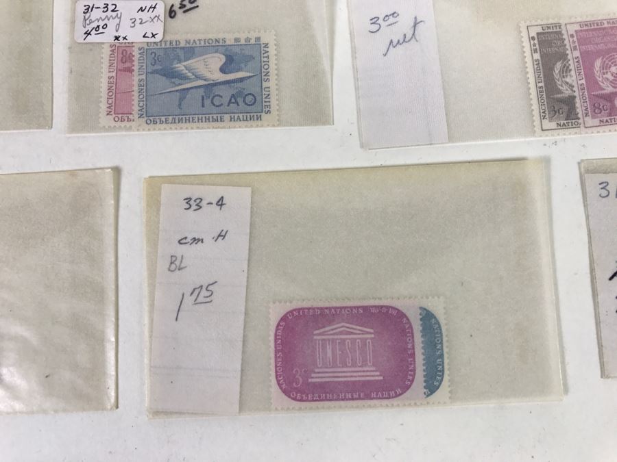 Large Mint Stamp Collection Mainly United Nations Stamps [Photo 22]
