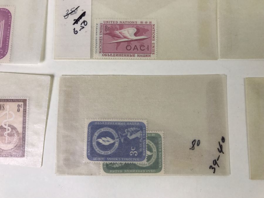 Large Mint Stamp Collection Mainly United Nations Stamps [Photo 24]