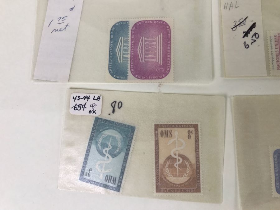 Large Mint Stamp Collection Mainly United Nations Stamps [Photo 25]