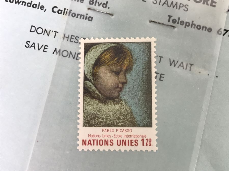 Large Mint Stamp Collection Mainly United Nations Stamps [Photo 2]