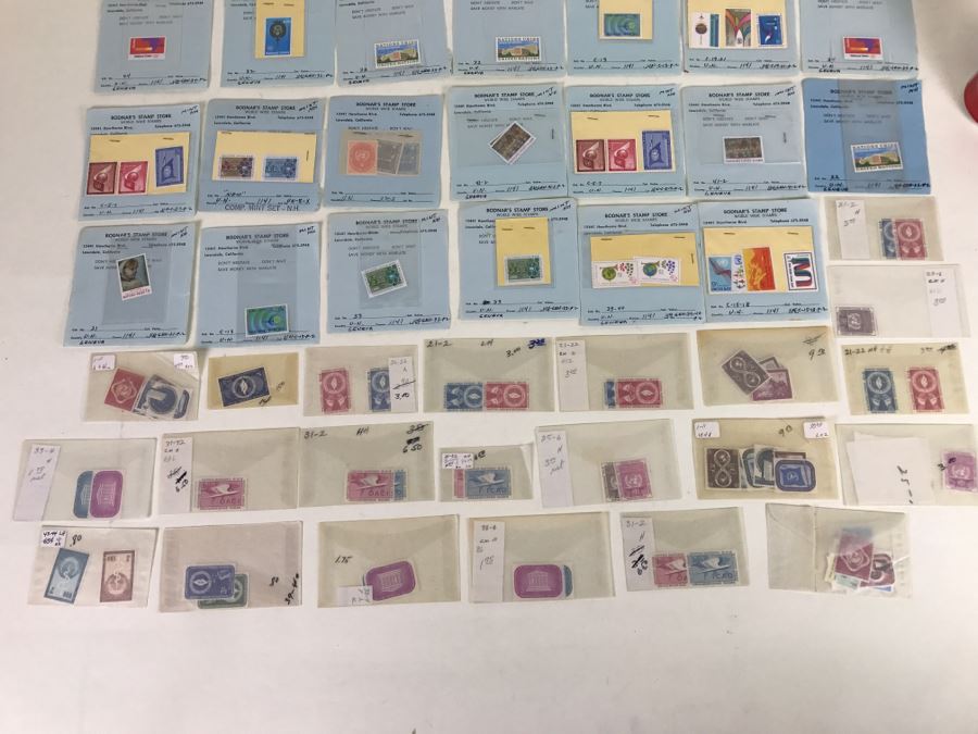 Large Mint Stamp Collection Mainly United Nations Stamps [Photo 6]