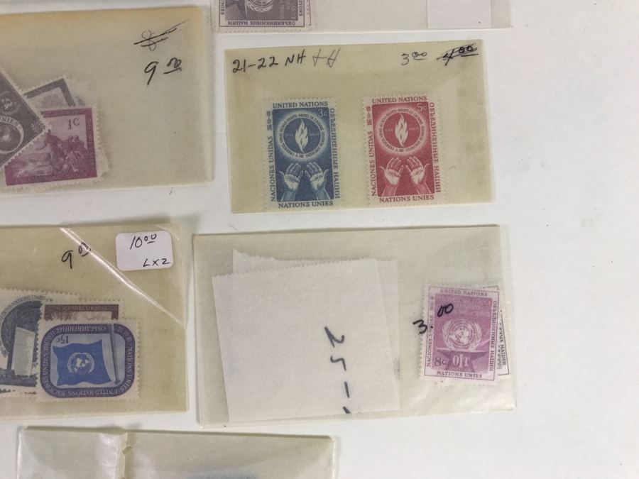 Large Mint Stamp Collection Mainly United Nations Stamps [Photo 19]