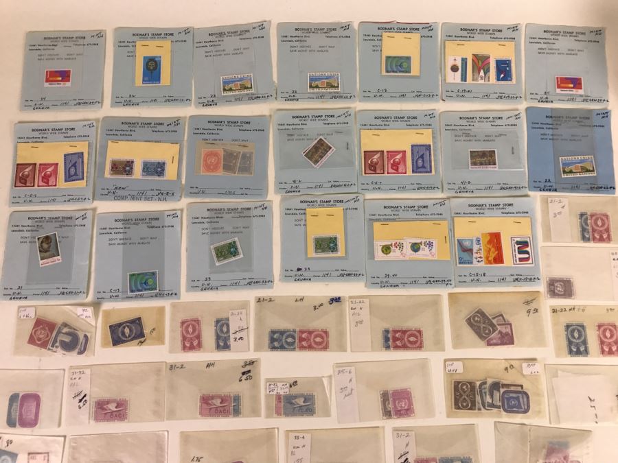 Large Mint Stamp Collection Mainly United Nations Stamps [Photo 5]